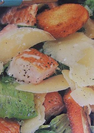 Una foto de Ensalada de pollo a la francesa