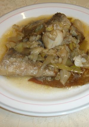 Una foto de Escabeche de pescadilla
