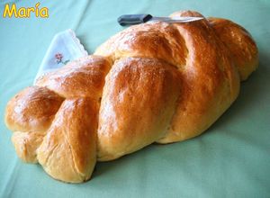 Foto principal de Pan brioche trenzado