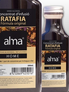 Una foto de Flan de Ratafia