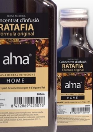 Una foto de Flan de Ratafia