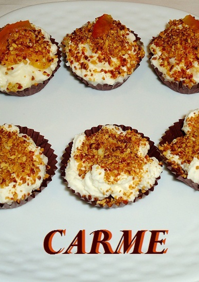 Una foto de Caprichos de chocolate y crema de naranja