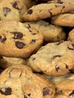 Una foto de Galletas caseras con trocitos de chocolate
