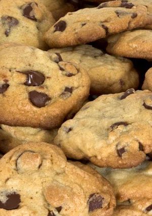 Una foto de Galletas caseras con trocitos de chocolate