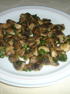 Una foto de Champiñones salteados Chef