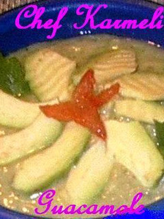 Una foto de Guacamole al ajillo