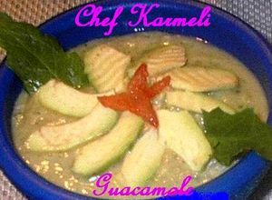 Una foto de Guacamole al ajillo