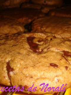 Una foto de Almond butter chocolat chip cookies