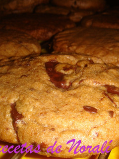 Una foto de Almond butter chocolat chip cookies