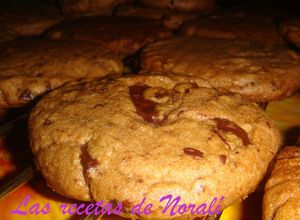 Una foto de Almond butter chocolat chip cookies