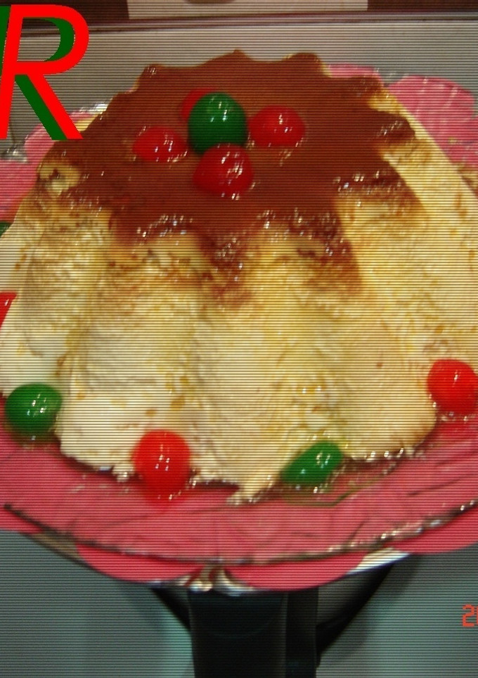Una foto de Flan de queso mato