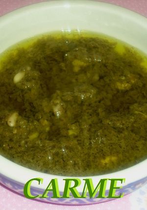 Una foto de Salsa Pesto 