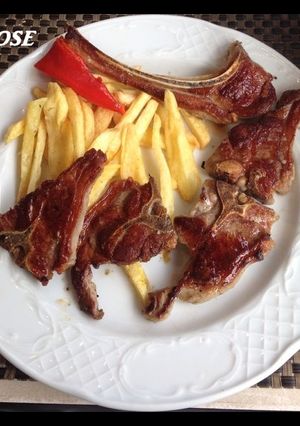 Una foto de Chuletillas de lechazo