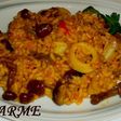 Arroz de setas y calamares