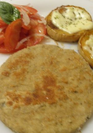 Una foto de Milanesas de poroto de soja