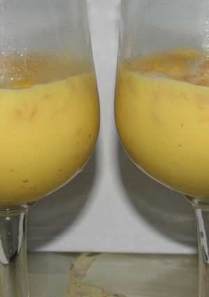 Una foto de Batido lácteo de vainilla