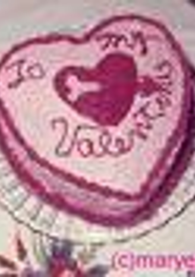 Una foto de Tarta corazón San Valentín