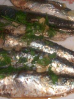 Una foto de Sardinas en papillote al microondas