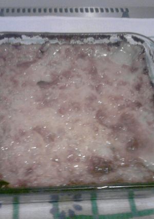 Una foto de Budín con leche condensada