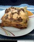 Lasaña con carne molida