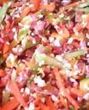 Revoltijo de guatila con verduras