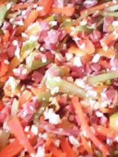 Una foto de Revoltijo de guatila con verduras
