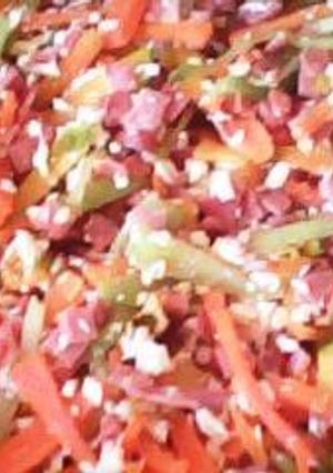 Una foto de Revoltijo de guatila con verduras