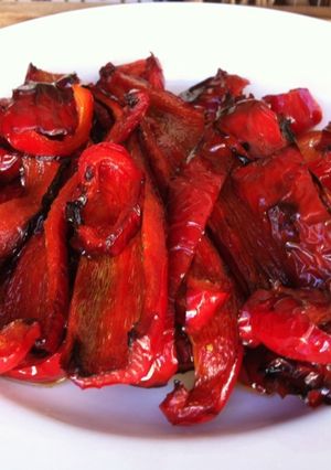 Una foto de Pimientos fritos
