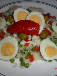 Una foto de Arroz de verano con verduras