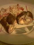 Rollito de bistec de cerdo