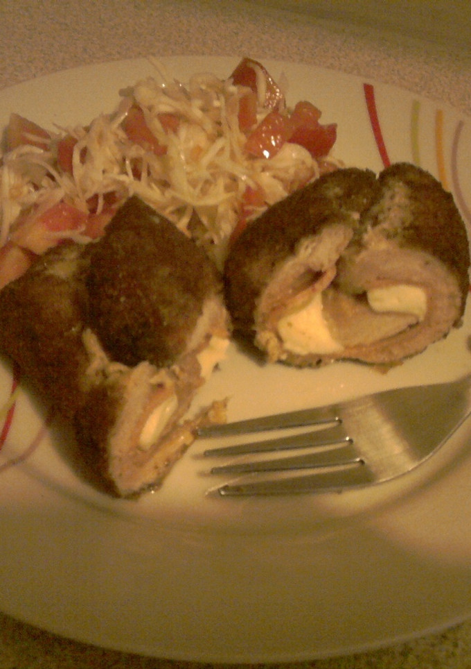 Una foto de Rollito de bistec de cerdo