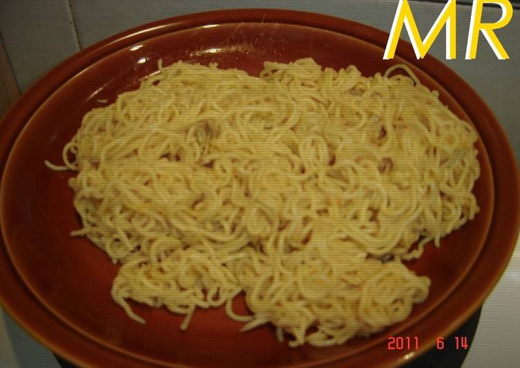 Fideos chinos con especias