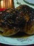 Pollo relleno con vino