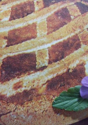 Una foto de Tarta enrejada de nueces de la Nonna 