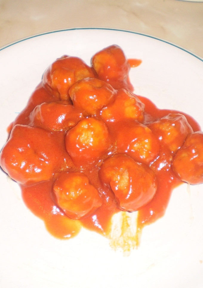 Una foto de Bolitas de merluza con gambas