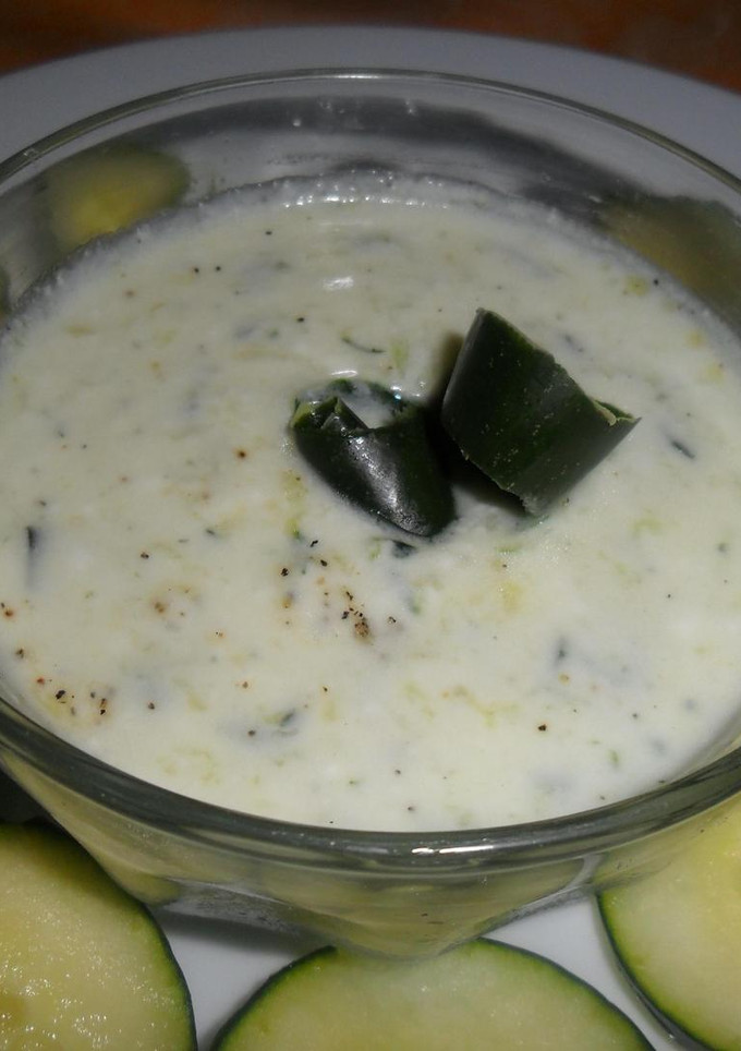 Una foto de Salsa blanca cacik