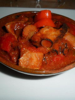 Una foto de Pulpitos en salsa de tomate