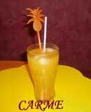 Refresco relajante con naranjada y jengibre
