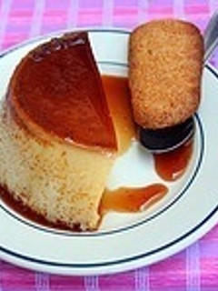 Una foto de Flan de huevo