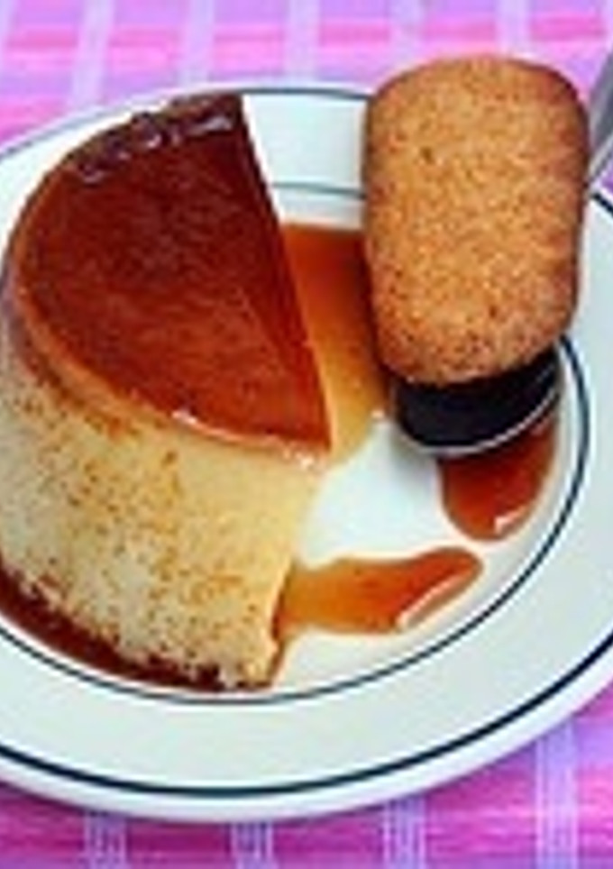 Una foto de Flan de huevo