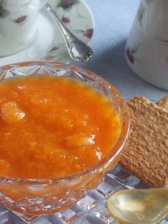 Una foto de Mermelada de albaricoques de mi huerto