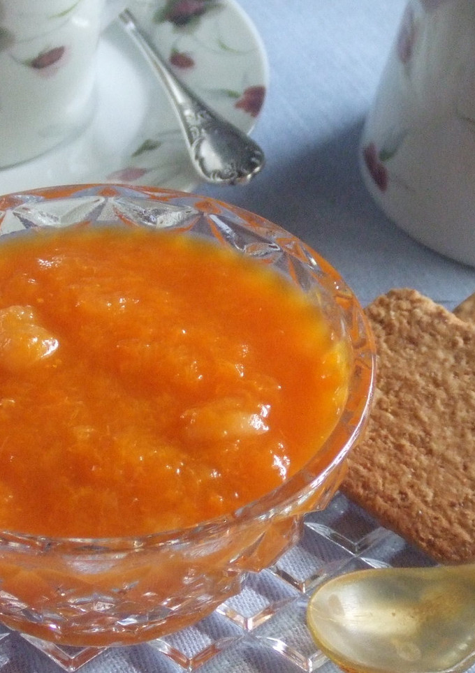 Una foto de Mermelada de albaricoques de mi huerto