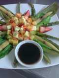 Ensalada con quesos y fresas