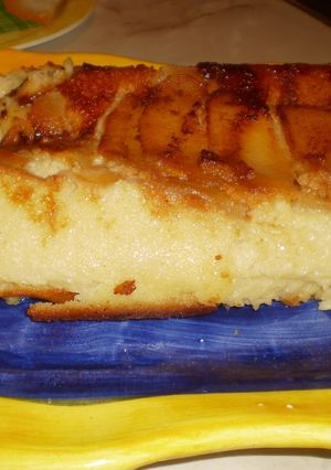 Una foto de Pudin de manzana fácil