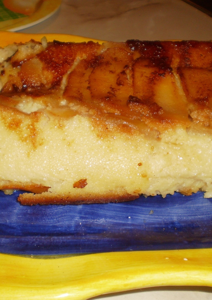 Una foto de Pudin de manzana fácil