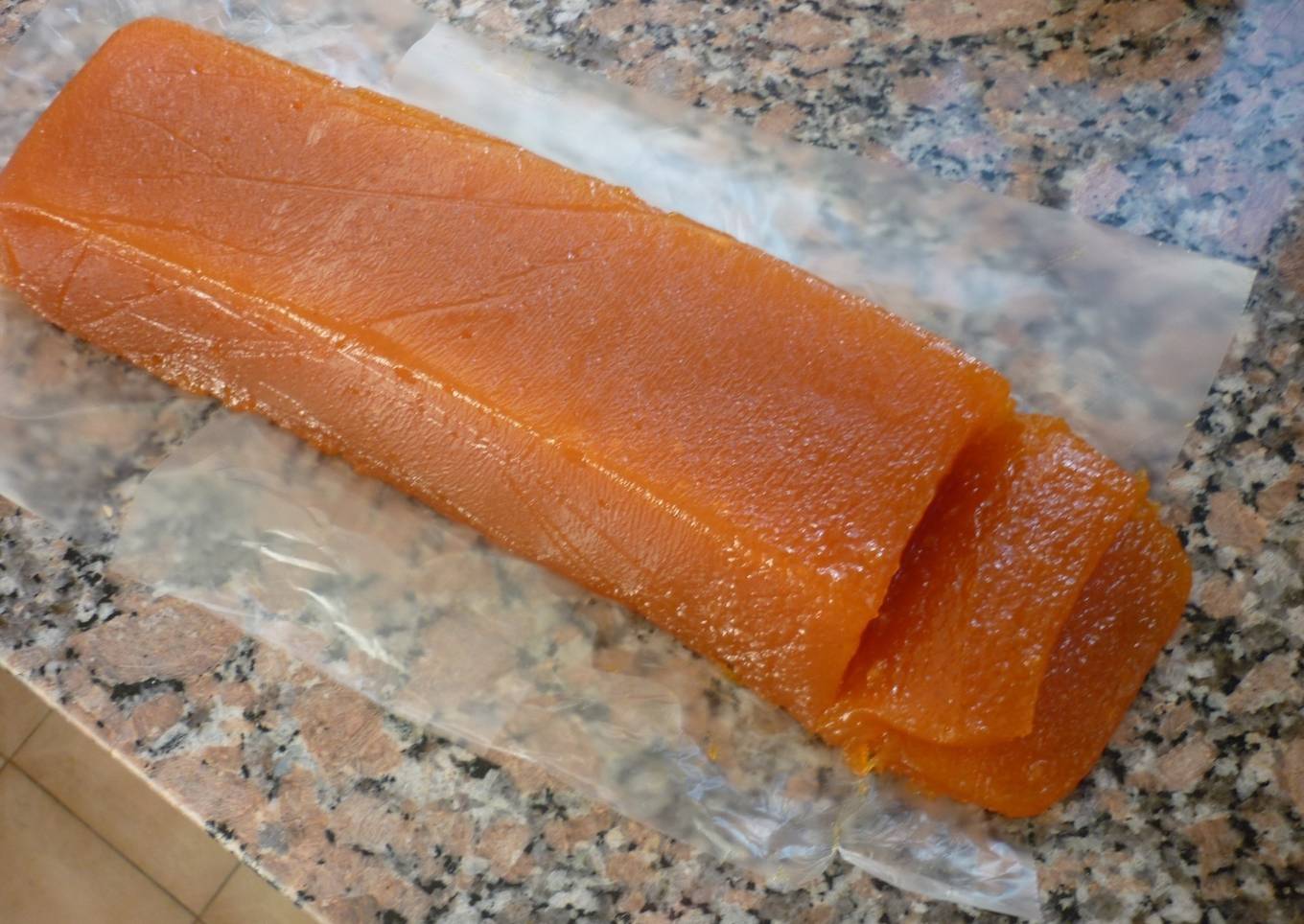 Dulce de calabaza en barra<br />