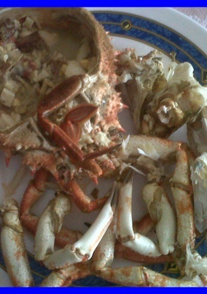 Una foto de Centolla grande gratinada