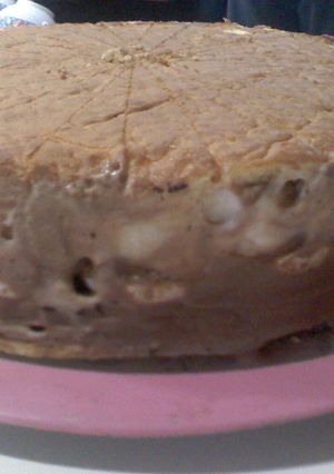 Una foto de Torta helada sabrosa