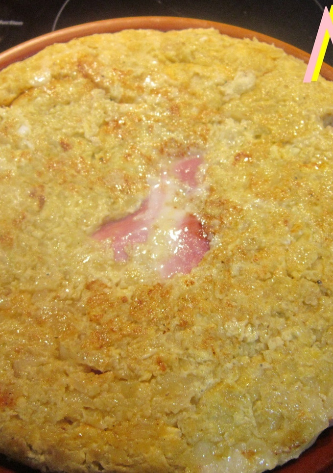 Una foto de Tortilla de patatas rellena