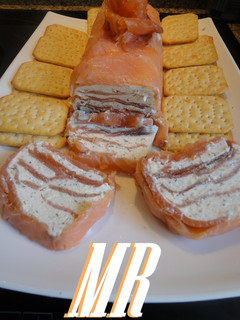 Una foto de Comtessa de salmón